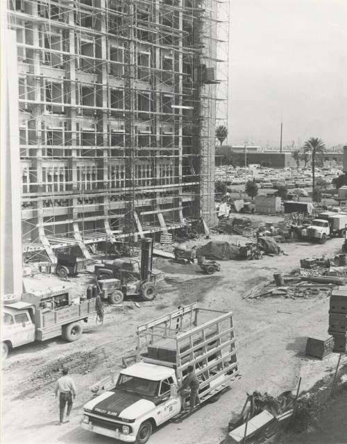 Charles Wexler Mathematics building under construction at Arizona State University