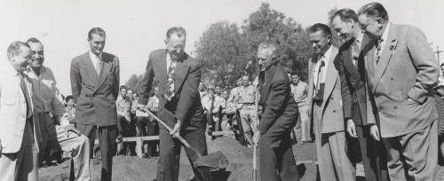 Administration Building ground breaking ceremony at Arizona State University