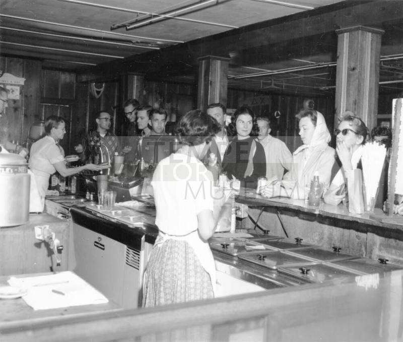 Interior of the Varsity Inn