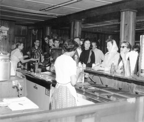 Interior of the Varsity Inn