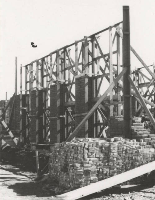 B.B. Moeur Activity Building under construction