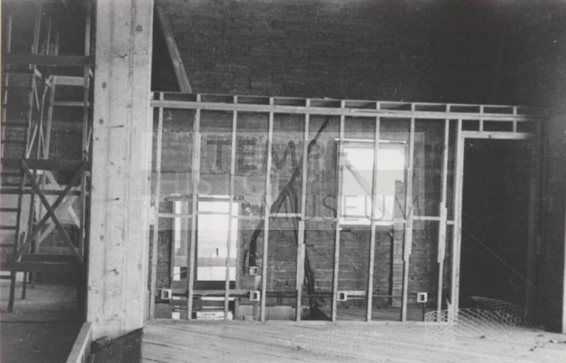 B.B. Moeur Activity Building under construction