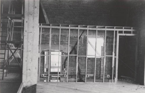 B.B. Moeur Activity Building under construction