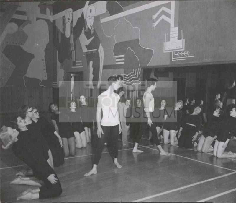 Students in Activities Center Ballroom