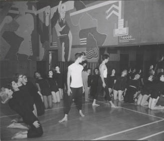 Students in Activities Center Ballroom