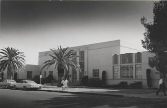 Front of B. B. Moeur's Activities Building