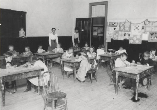 Normal School,  Elementary School art class