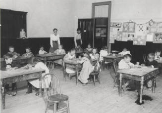 Normal School,  Elementary School art class