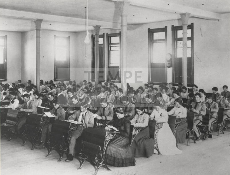 Study Hall in Old Main
