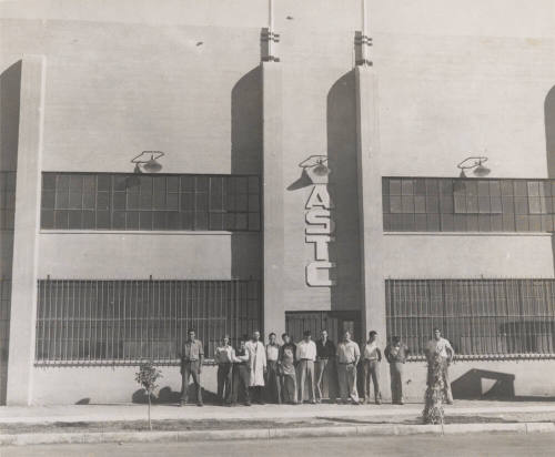 Completion of Goodwin Stadium at Arizona State University, and Prof. Lewis Neeb