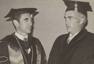 Dr. Carleton B. Moore, Director of the A.S.U. Meteorite Center awarded Honorary Degree