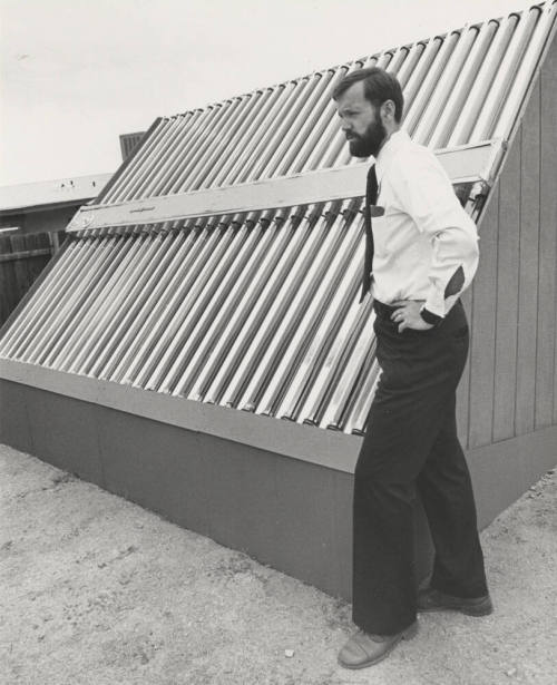 Arizona State University has had a long lived solar energy development program