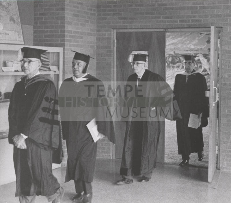 Senator Carl Hayden awarded the Honorary Doctor of Laws Degree