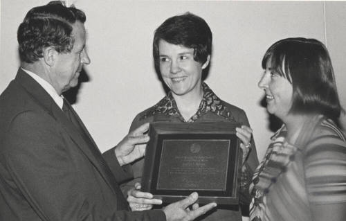Presentation of an award