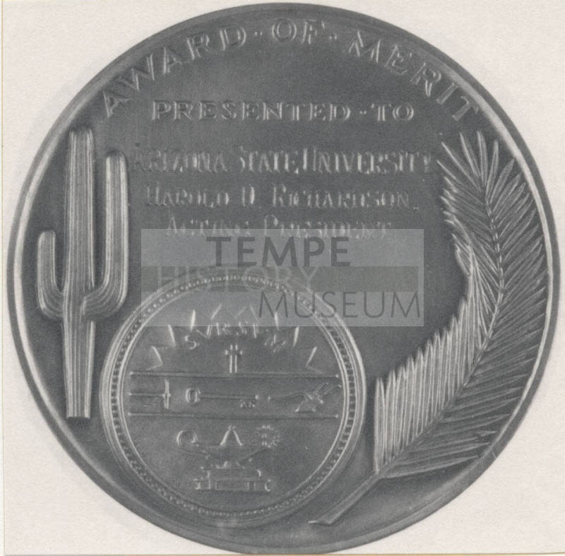 Medallion of Merit - reverse view