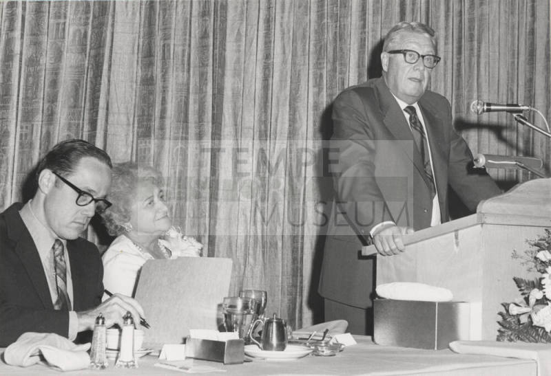 Ceremony honoring Miss Mary L. Bunte, her  retirement party