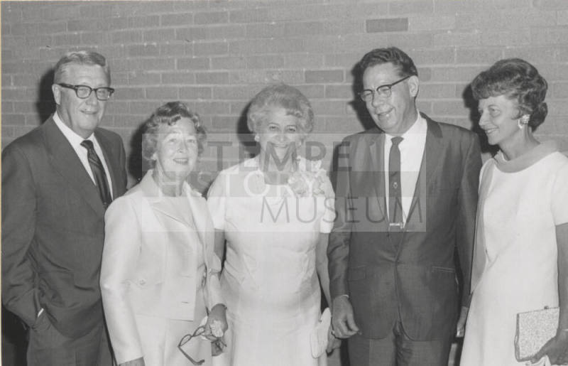Ceremony honoring Miss Mary L. Bunte, her retirement party