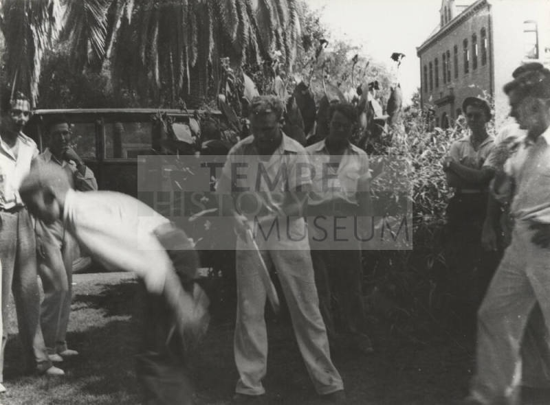 Hazing of Freshmen and New Initiates into Fraternities was Common in 1936-37