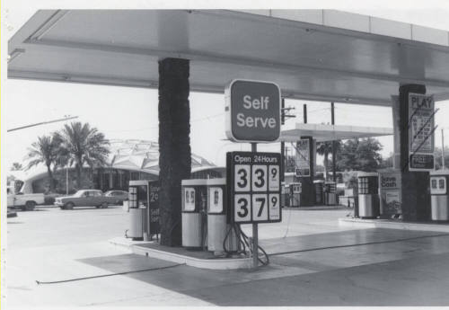 University Mobil Gasoline Station - 904 East Apache Boulevard, Tempe, Arizona