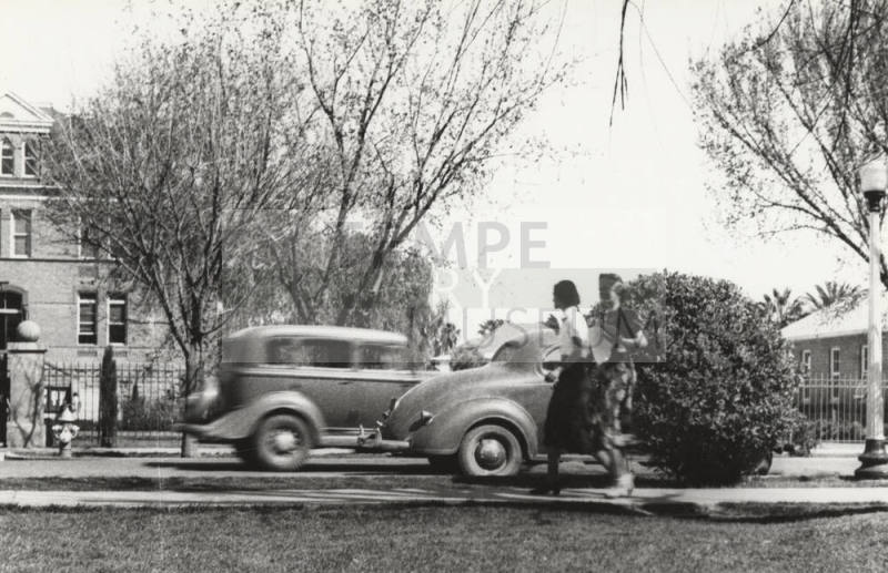 Students Arriving at the Arizona Teachers College