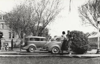 Students Arriving at the Arizona Teachers College