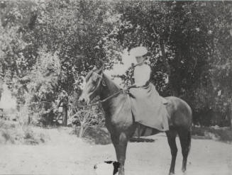 Alice Appleby, Class of 1902, Rode to Normal School from Mesa on her Horse