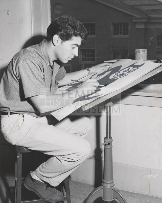 Idea Man, Gabe Porto, Art Major Sketching Arizona State University Sun Devil