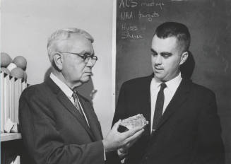 Dr. Harold Urey, Nobel Prize Winning Scientist Visits A.S.U.
