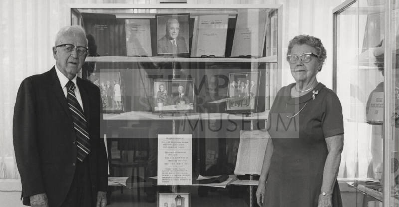 Dr. and Mrs. Samuel Burkhard on his 90th Birthday