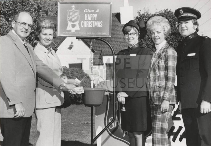 Tempe Salvation Army Christmas Drive with Board of Directors