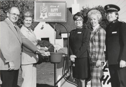 Tempe Salvation Army Christmas Drive with Board of Directors