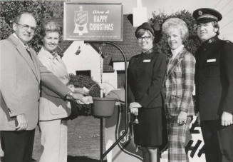 Tempe Salvation Army Christmas Drive with Board of Directors