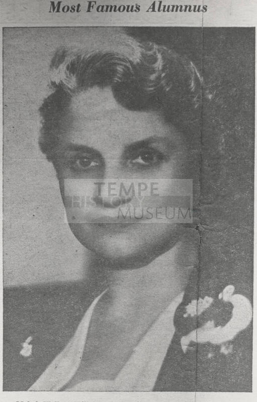 Newspaper Photo of Mabel Walker Willebrandt, Attorney at Law