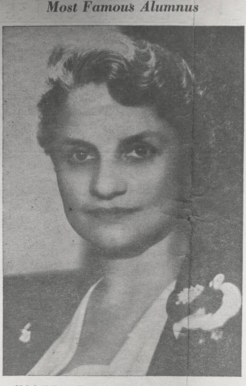 Newspaper Photo of Mabel Walker Willebrandt, Attorney at Law