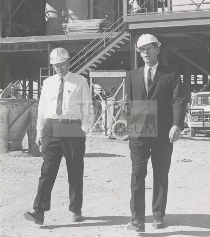 Governor Sam Goodard Visits Construction Site