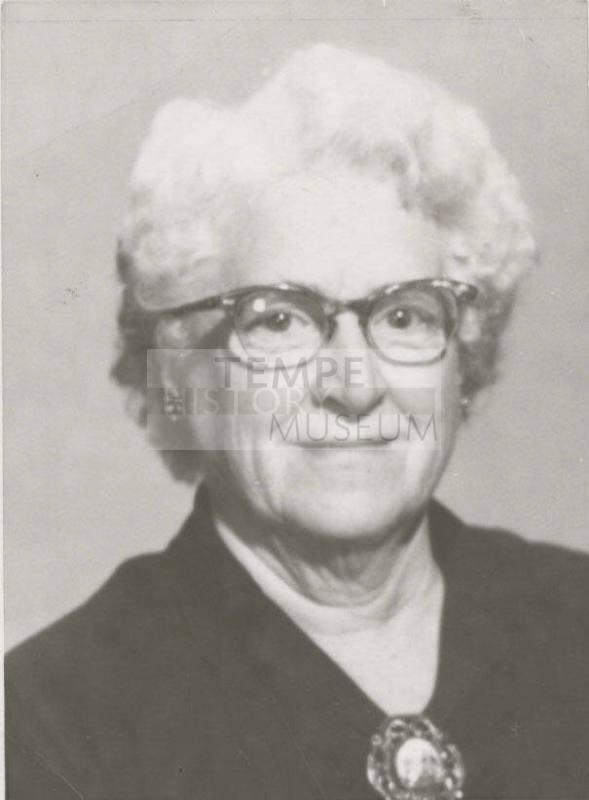 Portrait of Flora Thew