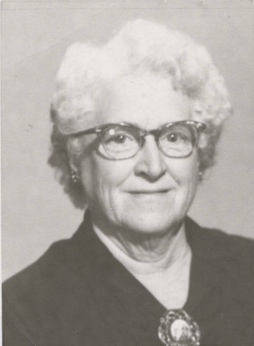 Portrait of Flora Thew