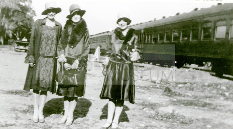 Three Female Tempe State Teachers College Coeds