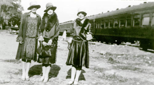 Three Female Tempe State Teachers College Coeds