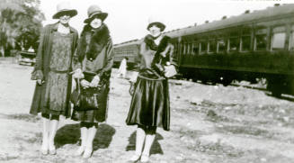 Three Female Tempe State Teachers College Coeds