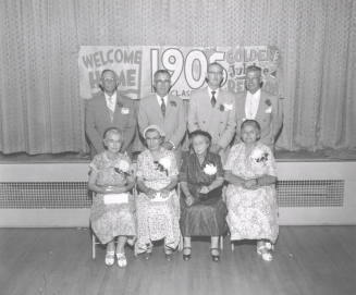 President Gammage Greets Golden Jubilee Class of 1905