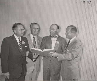 President Gammage and Officers of Phi Delta Kappa