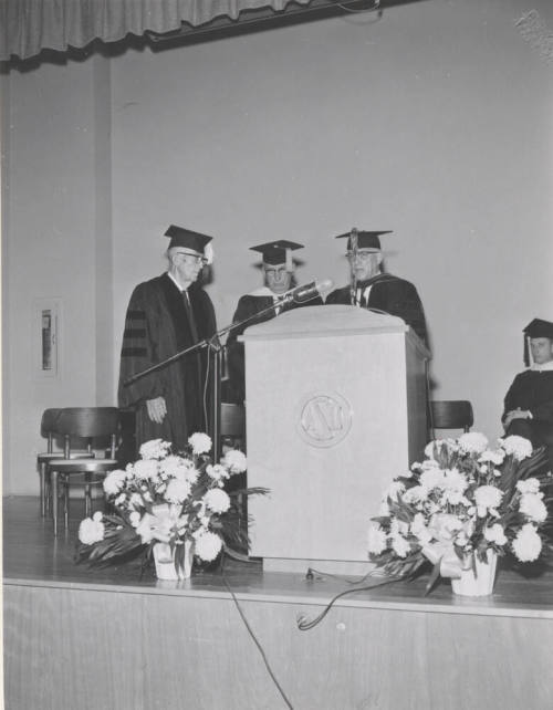 Senator Carl Hayden is Presented to Grady Gammage