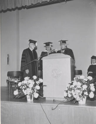 Senator Carl Hayden is Presented to Grady Gammage