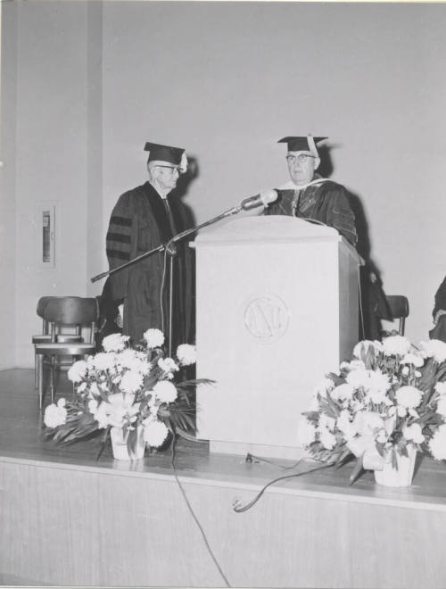 President Grady Gammage Awards Doctor of Laws Degree to Senator Hayden
