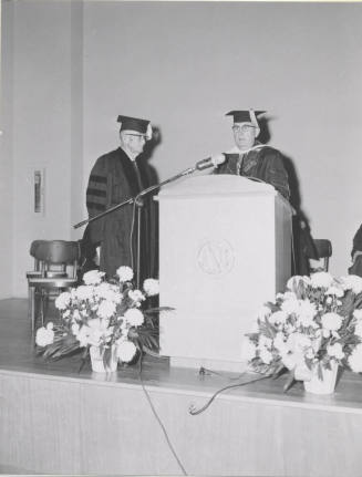 President Grady Gammage Awards Doctor of Laws Degree to Senator Hayden