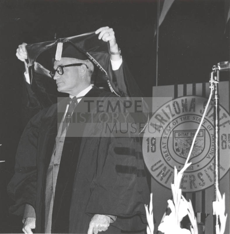 Senator Barry Goldwater Awarded the Honorary Doctor of Laws Degree