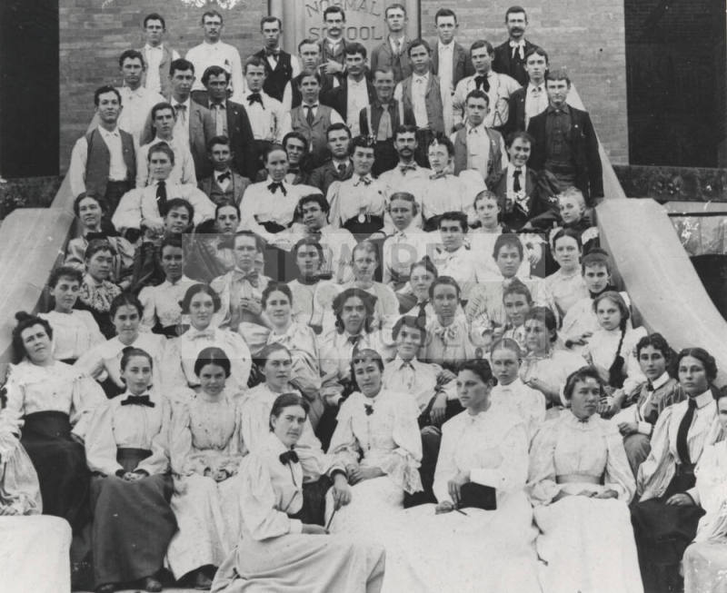 Copy Print of Classes of 1897, 98, 99 from Tempe Normal School