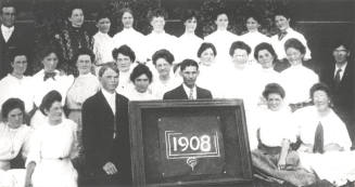 Group Photograph of 1908 Class at Tempe Normal School