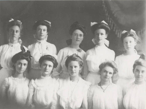 Ten Future Teachers of Arizona Territory Enrolled in Normal School Class of 1903